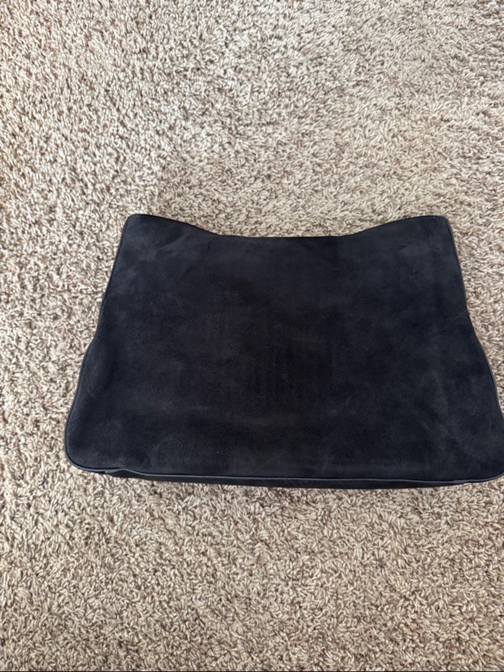 J. Crew Berkeley Chainlink Shoulder Bag in Black Suede - Picture 7 of 11